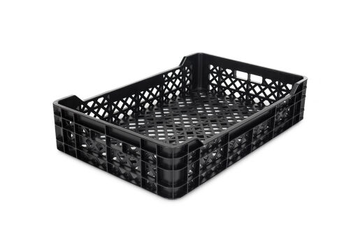 BLACK PERFORATED BOX